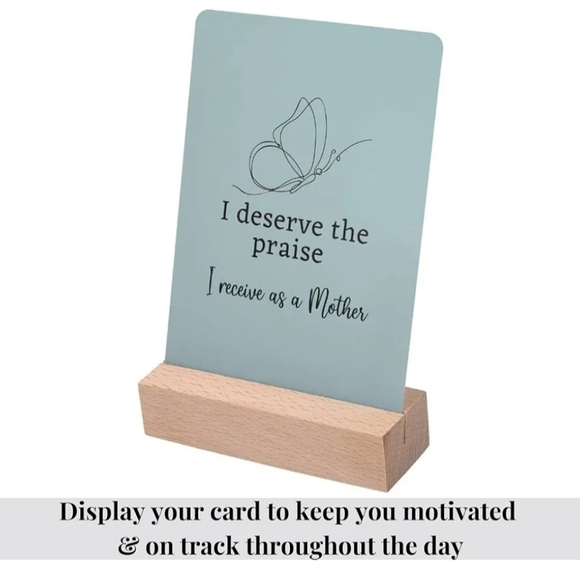 Affirmation Cards for New Mothers Inspire Meditation Postpartum Colebrook Design - Picture 6 of 8